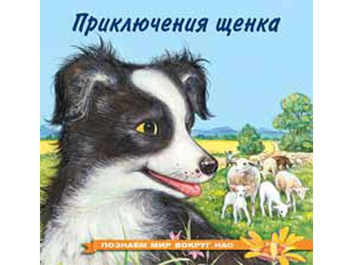 Книжки в мягкой обложке "Познаем мир вокруг нас" Приключения щенка" 25748