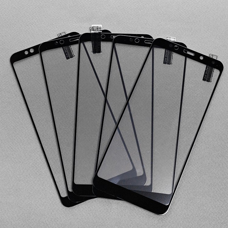 Защитное стекло Full Screen RockBox 2,5D для "Xiaomi Redmi Note 5" (5) (black)