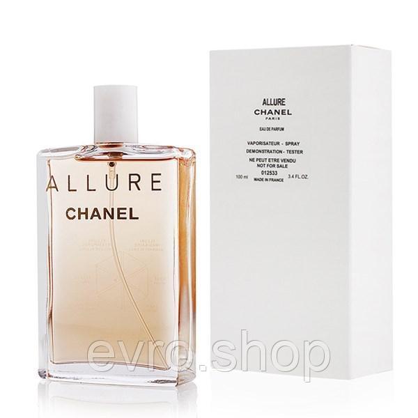 CHANEL ALLURE EAU DE TOILETTE 100ML EDT WOMEN TESTER