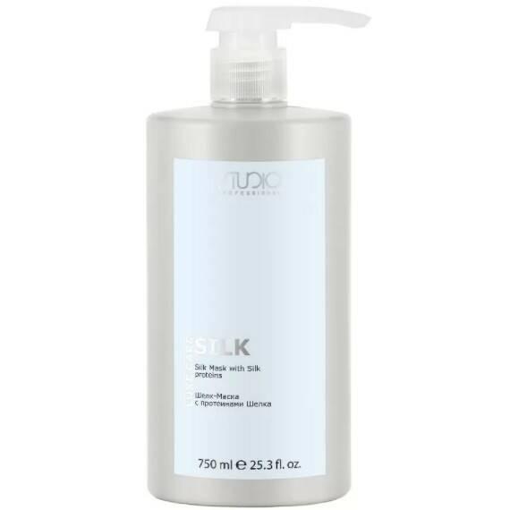 Маска-шёлк с протеинами шелка Kapous Studio Luxe Care Silk Mask 750 мл
