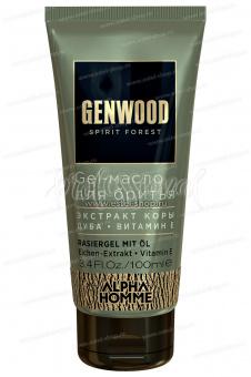 Gel-масло для бритья GENWOOD, 100 мл