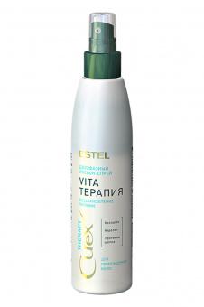 Двухфазный лосьон-спрей "Vita-терапия" для повреждённых волос CUREX THERAPY (200 мл)