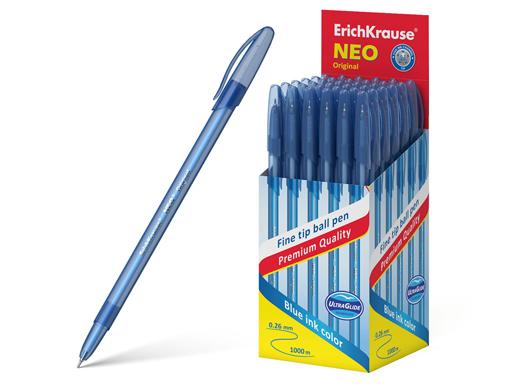 Ручка шариковая ErichKrause Neo Original, цвет чернил синий (в коробке по 50 шт.) 46515