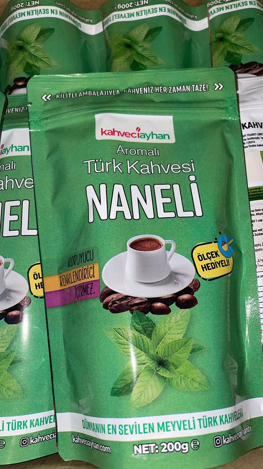 Кофе Naneli со вкусом мяты 100 гр.