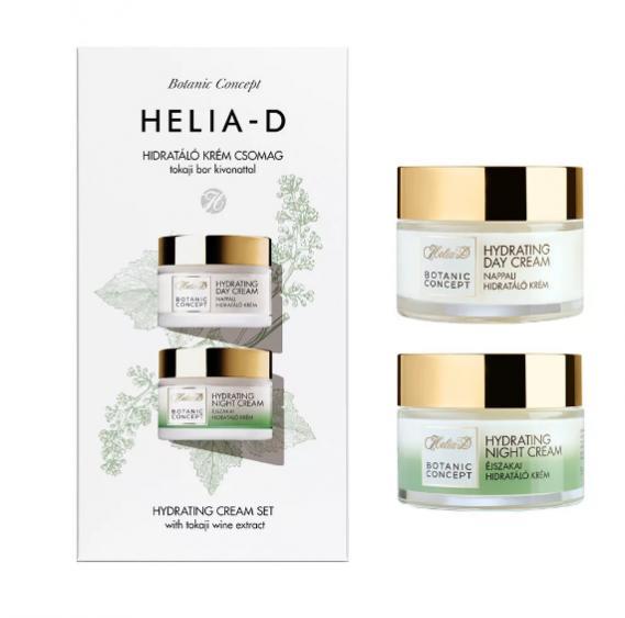 H*e*l*i*a - D ПОДАРОЧНЫЙ НАБОР Botanic зеленый дневной увлажняющий и ночной крем без возрастных ограничений NEW