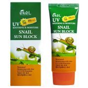 Ekel Солнцезащитный крем с муцином улитки / Soothing & Moisture Snail Sun Block SPF50 PA+++, 70 мл