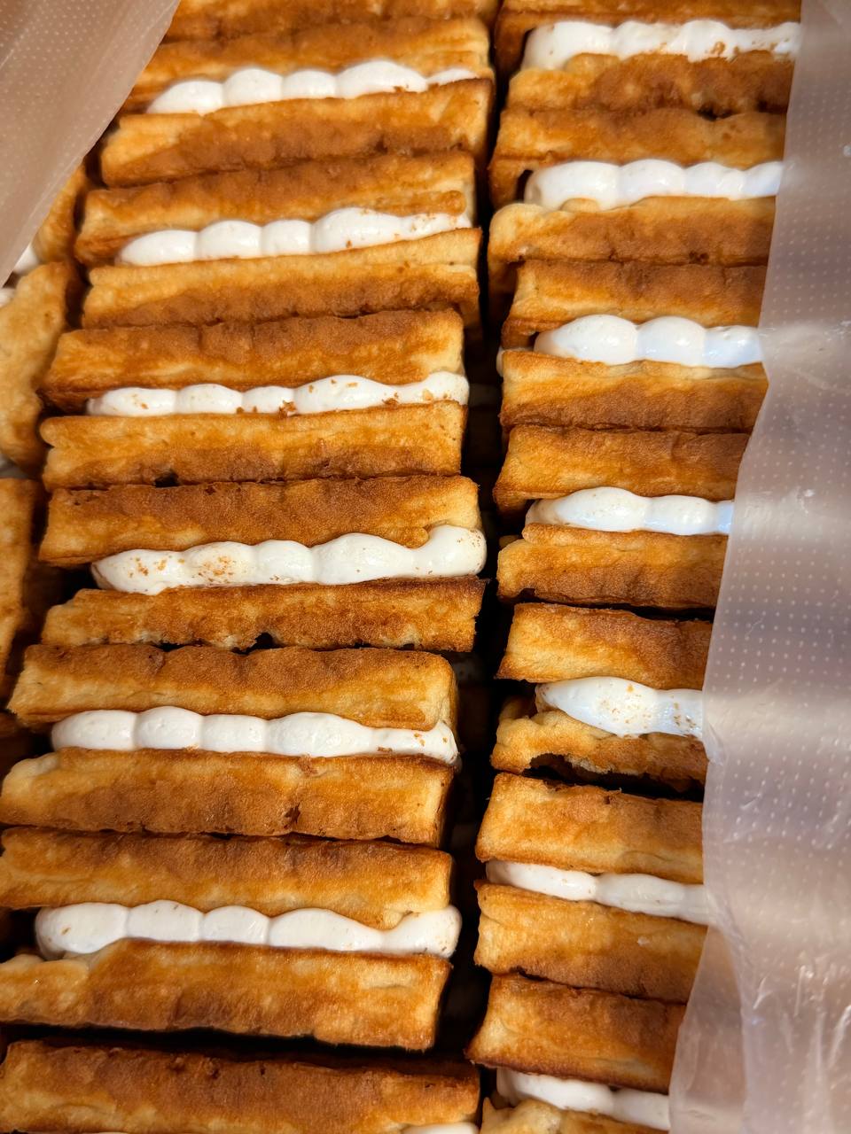 Печенье "Венские вафли" (не кондиция) уп.  2~3 кг