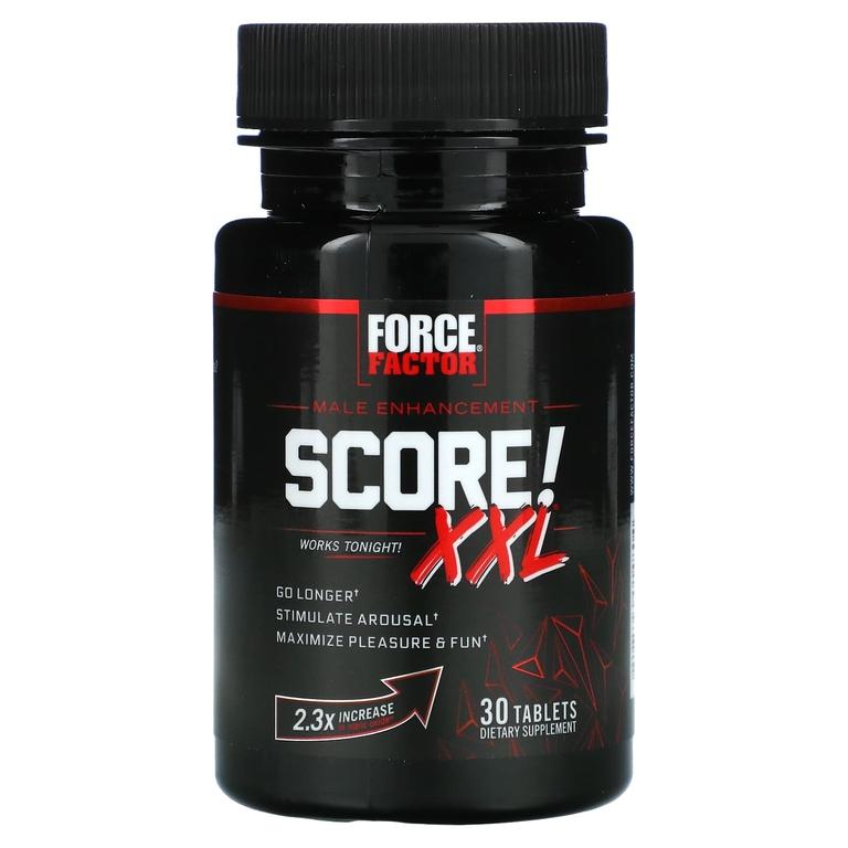 Force Factor, Score! XXL, средство для мужского здоровья, 30 таблеток